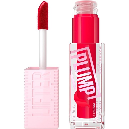 Maybelline Lifter Plump Gloss with Chili Pepper 5.4ml  - 004 Red Flag