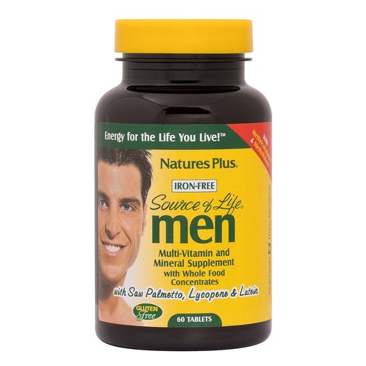 Natures Plus Men Multi-Vitamin Πολυβιταμινούχος Φόρμουλα Αποκλειστικά για \'Ανδρες 60tabs Natures Plus Men Multi-Vitamin Πολυβιταμινούχος Φόρμουλα Αποκλειστικά για \'Ανδρες 60tabs
