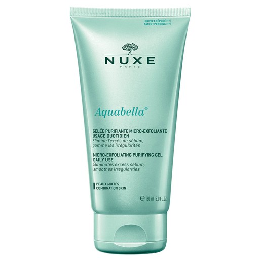Nuxe Aquabella Micro-Exfoliating Purifying Gel Καθημερινός Καθαρισμός & Απολέπιση Προσώπου, Κανονικές - Μικτές Επιδερμίδες 150ml