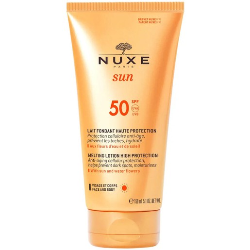 Nuxe Sun Face & Body High Protection Melting Lotion Spf50 150ml