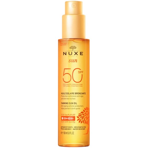 Nuxe Sun Tanning Oil Spf50, 150ml