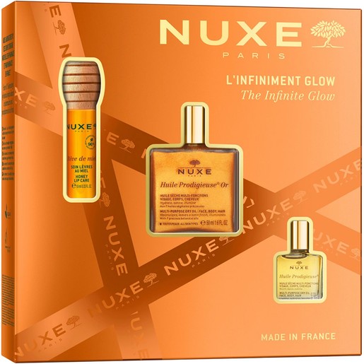 Nuxe Promo Nuxe Huile Prodigieuse OR Dry Oil 50ml & Reve de Miel Honey Lip Care Oil 10ml & Huile Prodigieuse 10ml Nuxe Promo Nuxe Huile Prodigieuse OR Dry Oil 50ml & Reve de Miel Honey Lip Care Oil 10ml & Huile Prodigieuse 10ml