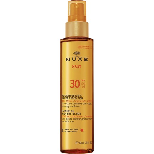 Nuxe Sun Huile Bronzante Spf30, 150ml Promo -20% Nuxe Sun Huile Bronzante Spf30, 150ml Promo -20%
