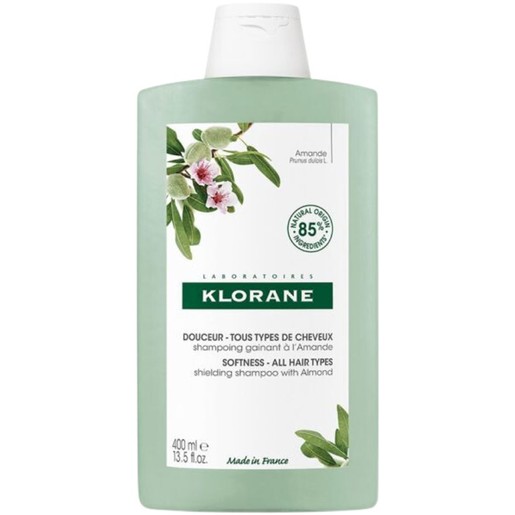 Klorane Almond Shampoo All Hair Types 400ml