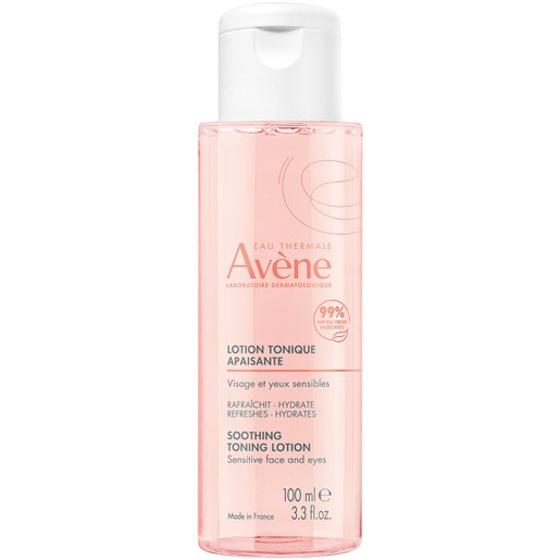 Avene Soothing Toning Lotion for Face & Eyes - 100ml Travel Size