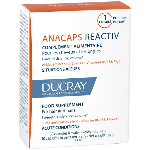Ducray Anacaps Reactiv 30caps