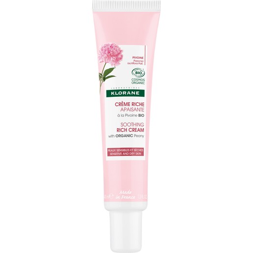 Klorane Peony Soothing Rich Face Cream 40ml