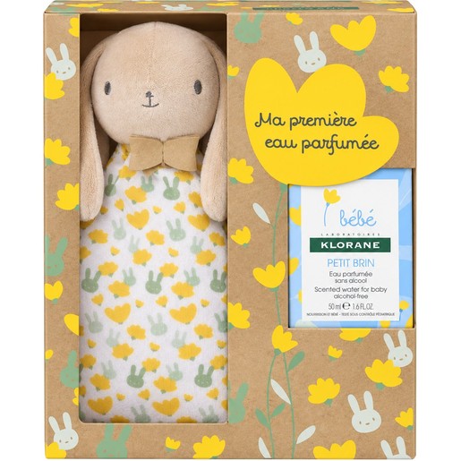 Klorane Promo Bebe Petit Brin Scented Water for Baby 50ml & Δώρο Bunny Soft Toy 1 Τεμάχιο