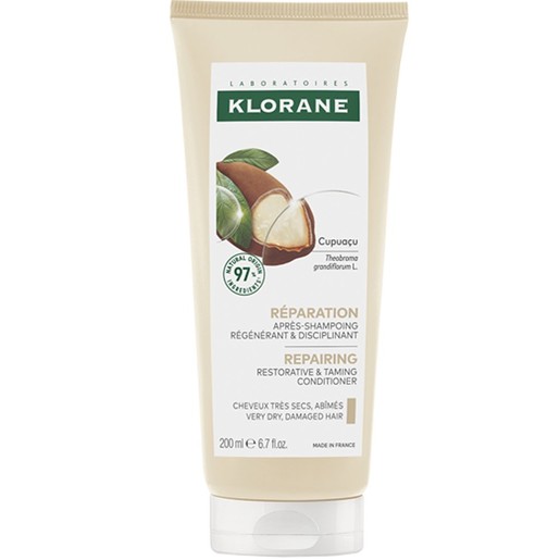 Klorane Cupuacu Butter Repairing, Restorative & Taming Conditioner 200ml
