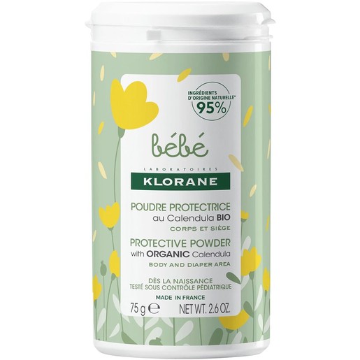 Klorane Calendula Protective Baby Powder 75g Klorane Calendula Protective Baby Powder 75g