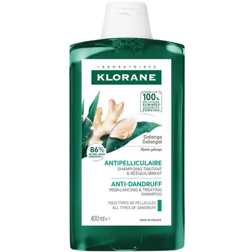 Klorane Galangal Anti-dundruff Rebalancing & Treating Shampoo 400ml