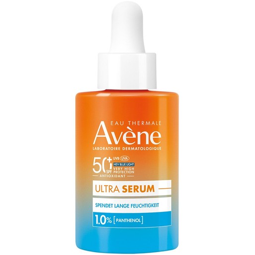 Avene Long Lasting Hydration Spf50+, 1.0% Panthenol Ultra Serum 30ml