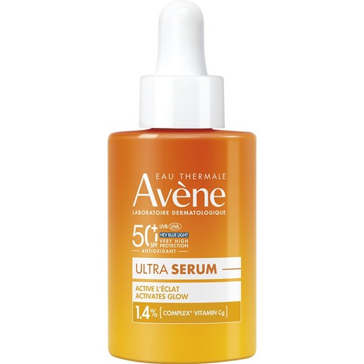 Avene Active Glow Spf50+, 1.4% Vitamin Cg Complex Ultra Serum 30ml