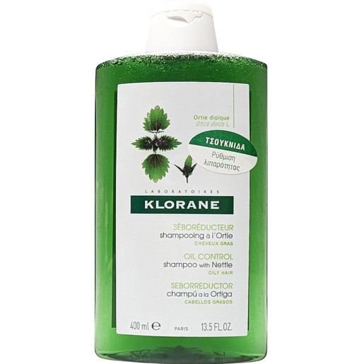 Klorane Nettle Shampoo Oily Hair 400ml