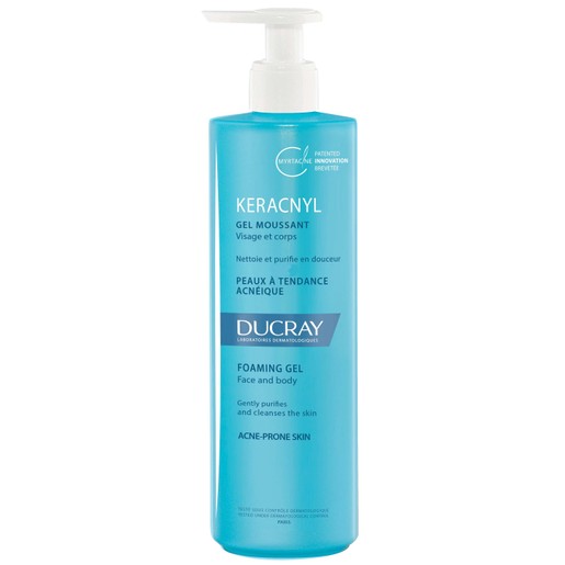 Ducray Keracnyl Gel Moussant Gel Καθαρισμού Προσώπου & Σώματος για Δέρματα με Ατέλειες & Τάση Ακμής 400ml Promo -20% Ducray Keracnyl Gel Moussant Gel Καθαρισμού Προσώπου & Σώματος για Δέρματα με Ατέλειες & Τάση Ακμής 400ml Promo -20%