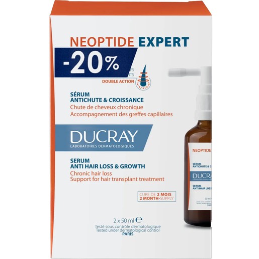 Ducray Neoptide Expert Double Action Anti-Hair Loss Serum 2x50ml σε Ειδική Τιμή