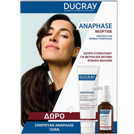 Ducray Promo Neoptide Expert Anti Hair Loss & Growth Serum 50ml & Δώρο Anti-Hair Loss & Anti-Thinning Shampoo 100ml
