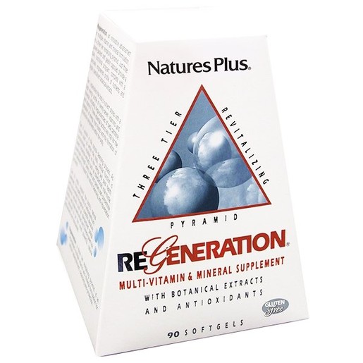 Natures Plus Regeneration Multi-Vitamin & Mineral μία Πυραμίδα Τόνωσης Προστασίας και Ανανέωσης 90softgels Natures Plus Regeneration Multi-Vitamin & Mineral μία Πυραμίδα Τόνωσης Προστασίας και Ανανέωσης 90softgels