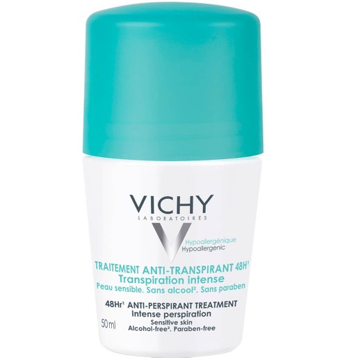 Vichy 48h Deodorant & Anti-Perspirant Treatment Roll-on 50ml