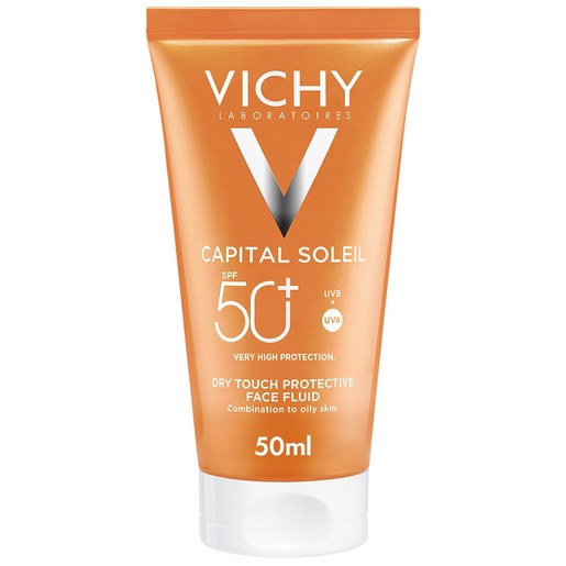 Vichy Capital Soleil Emulsion Dry Touch Cream Spf50, 50ml Vichy Capital Soleil Emulsion Dry Touch Cream Spf50, 50ml