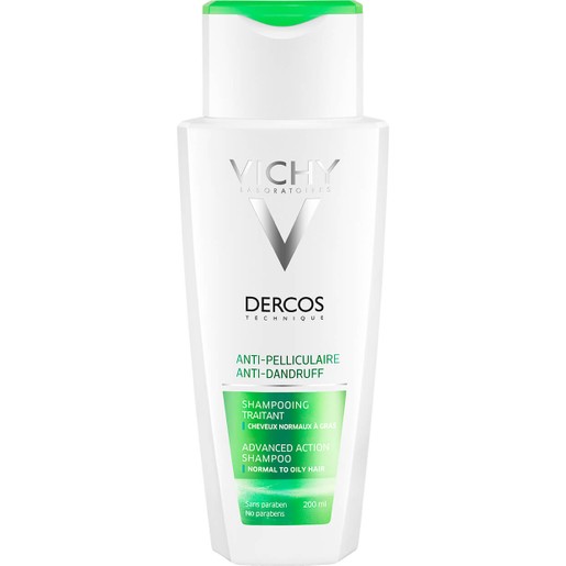 Vichy Dercos Shampoo Anti-Dandruff Normal- Oily 200ml Vichy Dercos Shampoo Anti-Dandruff Normal- Oily 200ml
