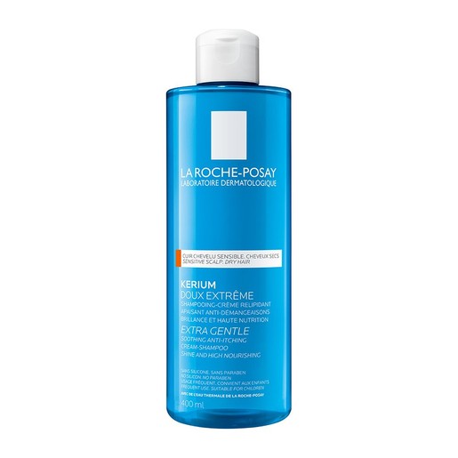 La Roche-Posay Kerium Extra Gentle Cream-Shampoo για Ξηρά Μαλλιά 400ml La Roche-Posay Kerium Extra Gentle Cream-Shampoo για Ξηρά Μαλλιά 400ml