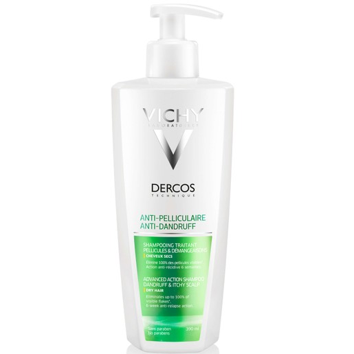 Vichy Dercos Anti-Dandruff DS Shampoo for Dry Hair 300ml & Δώρο 100ml Vichy Dercos Anti-Dandruff DS Shampoo for Dry Hair 300ml & Δώρο 100ml