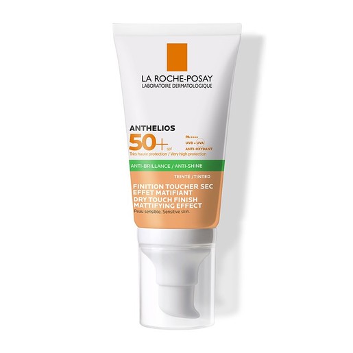 La Roche-Posay Anthelios Anti-brillance Tinted Face Gel-Cream Spf50+, 50ml La Roche-Posay Anthelios Anti-brillance Tinted Face Gel-Cream Spf50+, 50ml