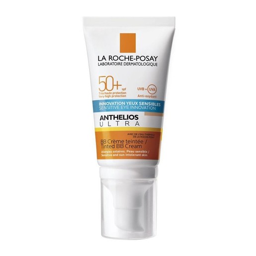 La Roche-Posay Anthelios Ultra Tinted BB Sensitive Cream Spf50+ Αντηλιακό Προσώπου με Χρώμα,Ενάντια στο Τσούξιμο των Ματιών 50ml La Roche-Posay Anthelios Ultra Tinted BB Sensitive Cream Spf50+ Αντηλιακό Προσώπου με Χρώμα,Ενάντια στο Τσούξιμο των Ματιών 50ml