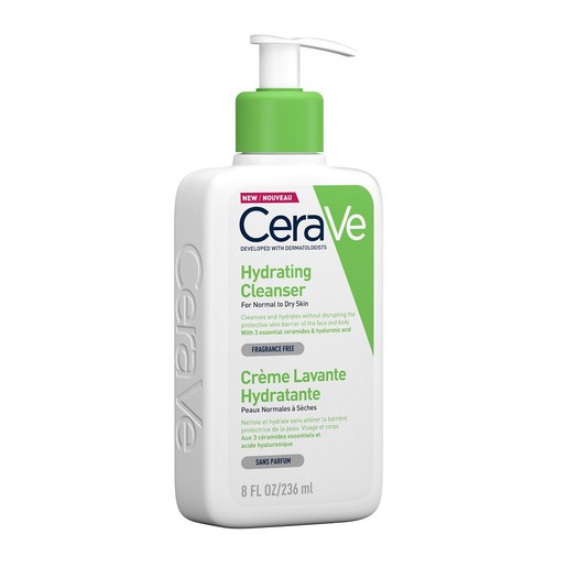 CeraVe Hydrating Cleanser Ενυδατική Κρέμα Καθαρισμού Προσώπου & Σώματος για Κανονική - Ξηρή Επιδερμίδα CeraVe Hydrating Cleanser Ενυδατική Κρέμα Καθαρισμού Προσώπου & Σώματος για Κανονική - Ξηρή Επιδερμίδα