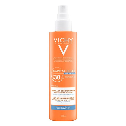 Vichy Capital Soleil Beach Protect Anti-Dehydration Spray Spf30 Αντηλιακό Γαλάκτωμα Προσώπου Σώματος Κατά της Αφυδάτωσης 200ml Vichy Capital Soleil Beach Protect Anti-Dehydration Spray Spf30 Αντηλιακό Γαλάκτωμα Προσώπου Σώματος Κατά της Αφυδάτωσης 200ml