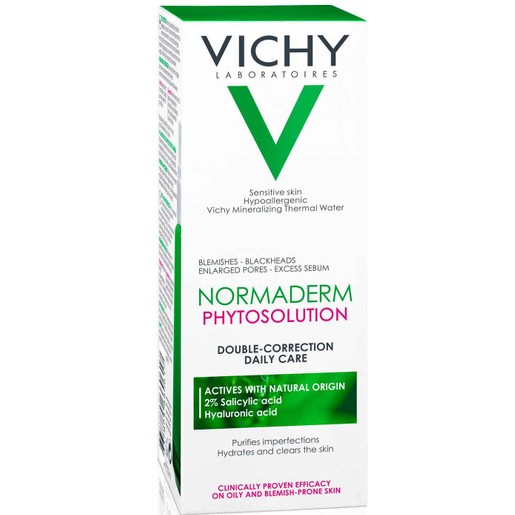 Vichy Normaderm Phytosolution Double-Correction Daily Care η 1η Καθημερινή Φροντίδα Διπλής Δράσης Ενάντια των Ατελειών 50ml Vichy Normaderm Phytosolution Double-Correction Daily Care η 1η Καθημερινή Φροντίδα Διπλής Δράσης Ενάντια των Ατελειών 50ml