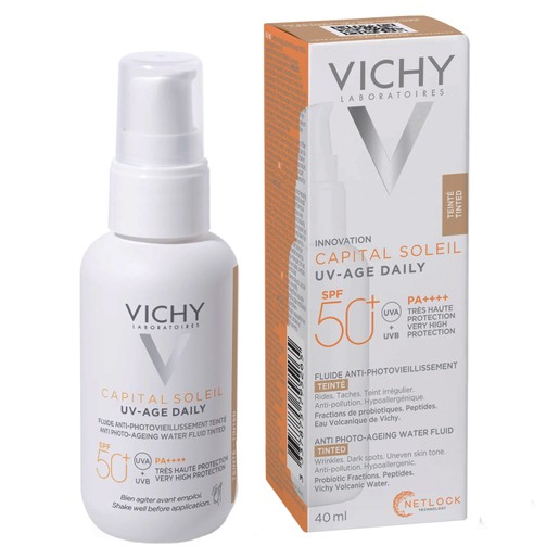 Vichy Capital Soleil UV-Age Daily Spf50+ Tinted 40ml Vichy Capital Soleil UV-Age Daily Spf50+ Tinted 40ml