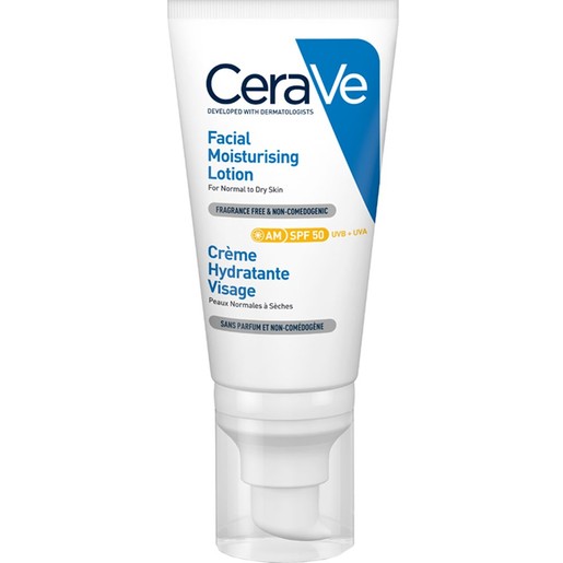 Cerave AM Facial Moisturising Lotion Spf50, 52ml