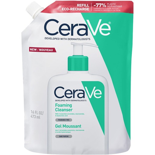 CeraVe Foaming Cleanser - 437ml Refill CeraVe Foaming Cleanser - 437ml Refill