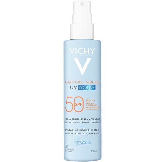 Vichy Capital Soleil UV-AQUA Spf50 Invisible Spray 200ml