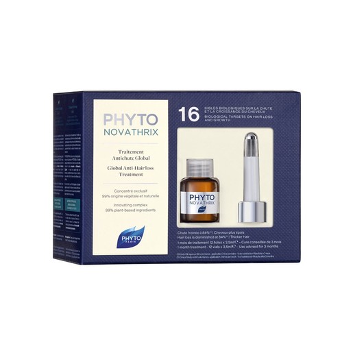Phyto Novathrix Global Anti-Hair Loss Treatment Ολική Αγωγή Κατά της Τριχόπτωσης 12Vials x 3.5ml Phyto Novathrix Global Anti-Hair Loss Treatment Ολική Αγωγή Κατά της Τριχόπτωσης 12Vials x 3.5ml
