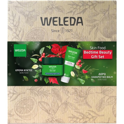 Weleda Promo Skin Food Face Care Nourishing Night Cream 40ml & Δώρο Nourishing Cleansing Balm 75ml