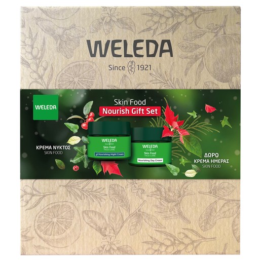 Weleda Promo Skin Food Face Care Nourishing Night Cream 40ml & Δώρο Nourishing Day Cream 40ml