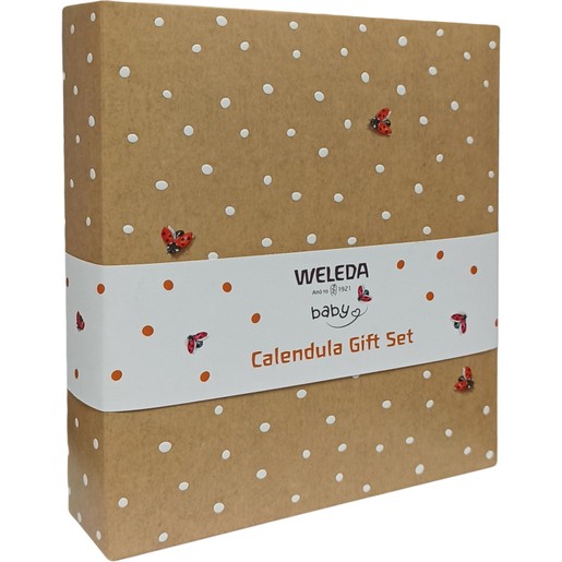 Weleda Calendula Baby Gift Set Nappy Change Cream 75ml + Shampoo & Body Wash 200ml + 10ml Travel Size & 20ml Travel Size & Οικολογικό Mασητικό Πασχαλιά Weleda Calendula Baby Gift Set Nappy Change Cream 75ml + Shampoo & Body Wash 200ml + 10ml Travel Size & 20ml Travel Size & Οικολογικό Mασητικό Πασχαλιά