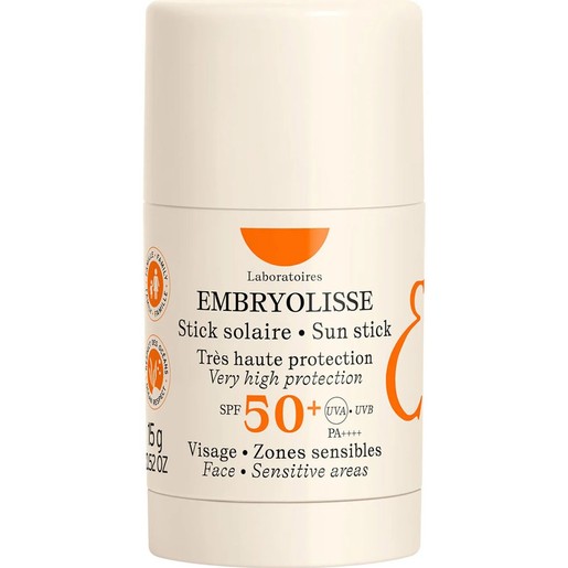 Embryolisse Stick Solaire Spf50+ Very High Protection Sun Stick for Face & Sensitive Areas 15g