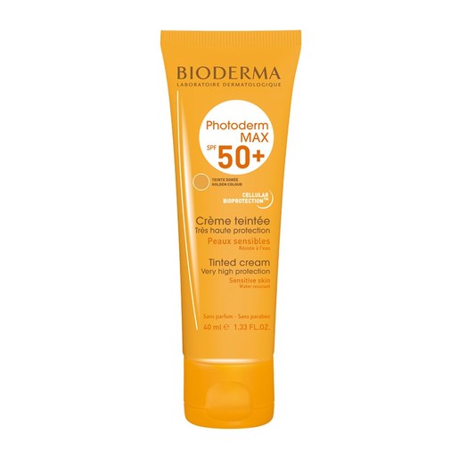 Bioderma Photoderm Max Creme Teinte Doree Spf50+, 40ml Bioderma Photoderm Max Creme Teinte Doree Spf50+, 40ml