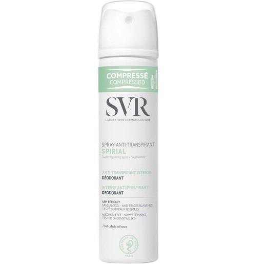 SVR Spirial 48h Intense Anti-Transpirant Deodorant Spray 75ml