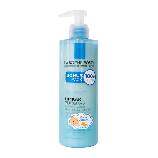 La Roche-Posay Lipikar Surgras Liquid Καθαριστικό Σώματος Κατά της Ξηρότητας 400ml La Roche-Posay Lipikar Surgras Liquid Καθαριστικό Σώματος Κατά της Ξηρότητας 400ml