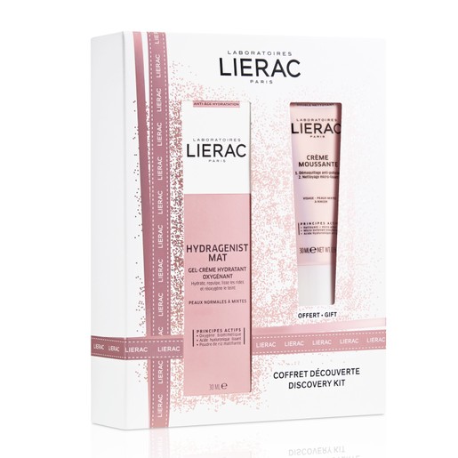 Lierac Hydragenist Gift Set Gel Creme Mat Hydratante Oxygenante 30ml & Δώρο Creme Moussante 30ml Lierac Hydragenist Gift Set Gel Creme Mat Hydratante Oxygenante 30ml & Δώρο Creme Moussante 30ml