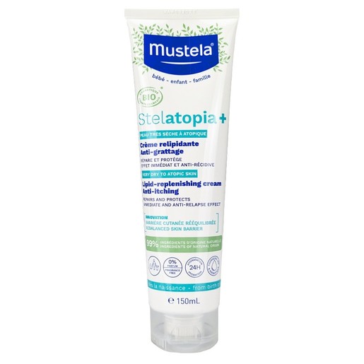 Mustela Stelatopia+ Lipid-Replenishing Cream Anti-Itching - 150ml