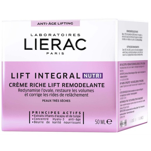 Lierac Lift Integral Nutri Sculpting Lift Rich Cream Πλούσια Κρέμα Επανασμίλευσης-Αναδόμησης για Πολύ Ξηρές Επιδερμίδες 50ml Lierac Lift Integral Nutri Sculpting Lift Rich Cream Πλούσια Κρέμα Επανασμίλευσης-Αναδόμησης για Πολύ Ξηρές Επιδερμίδες 50ml