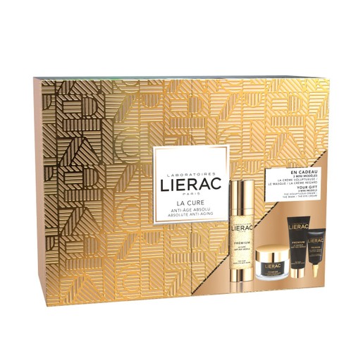 Lierac Gift Box Premium La Cure Anti-Age Absolu 30ml & Δώρο Premium La Creme Voluptueuse 15ml, La Masque 10ml, The Eye Cream 3ml Lierac Gift Box Premium La Cure Anti-Age Absolu 30ml & Δώρο Premium La Creme Voluptueuse 15ml, La Masque 10ml, The Eye Cream 3ml