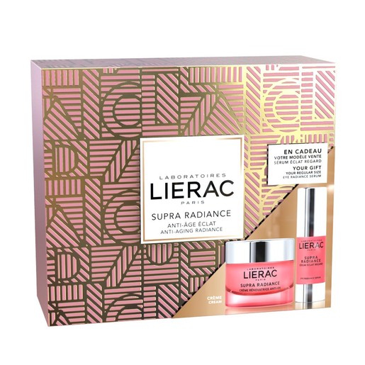 Lierac Gift Box Supra Radiance Creme Renovatrice Anti-Ox 50ml & Δώρο Supra Radiance Eye Radiance Serum 15ml Lierac Gift Box Supra Radiance Creme Renovatrice Anti-Ox 50ml & Δώρο Supra Radiance Eye Radiance Serum 15ml