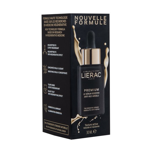 Lierac Premium The Booster Serum Αντιγηραντικός & Αναζωογονητικός Ορός Προσώπου Απόλυτης Αντιγήρανσης 30ml Lierac Premium The Booster Serum Αντιγηραντικός & Αναζωογονητικός Ορός Προσώπου Απόλυτης Αντιγήρανσης 30ml